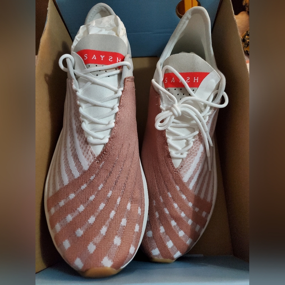 NIB Saysh One Sneakers Size 8 In Hearth Rose - *No Lid* - Picture 14 of 16
